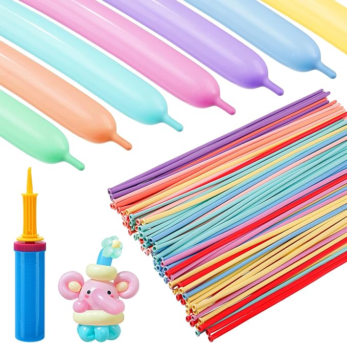 Apipi 100 Pcs Premium Latex 260 Balloons Kit by Apipi