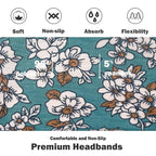 IVARYSS Headbands for Women, Non-Slip, Premium Stretchy Head Bands Hair Accessories,Wear for Yoga, Fashion, Working Out, Travel or Running, 6 Pack, Boho