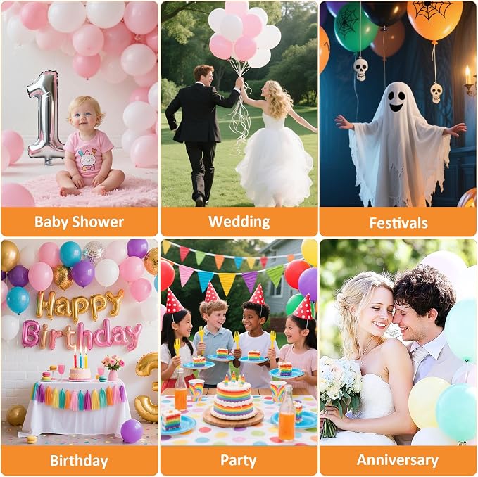 Balloon Pump Electric Balloon Pump Air Balloon Pump Balloon Blower Machine - Image 5
