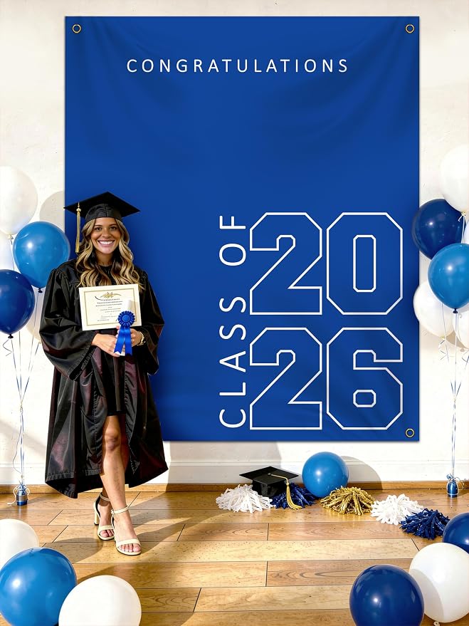 Class of 2026 Graduation Banner 5X6feet - Image 5