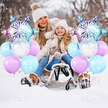 Snow Balloon Table Centerpiece Stand Kit 2 Sets - Image 7
