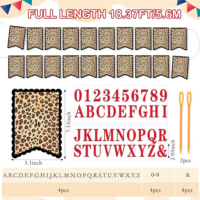 Mooliwe 171 Pcs DIY Custom Banner Kit Make Your Own Customizable Sign - Image 2