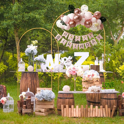 Wedding Arch Backdrop Stand Set of 2 - Image 2