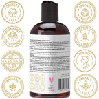 Laritelle Organic Travel Size Conditioner 2 oz | Organic Prunella, Sesame, Flaxseed, Shea + Keratin + Biotin + Renewing Hair Growth Rosemary, Geranium, Myrtle, Ravintsara, Chamomile & Laurel Leaf | GF