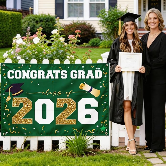 Class of 2026 Graduation Banner 47x67" - Image 7