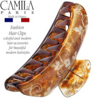 Camila Paris CP3423 French Hair Clip for Women Thick Hair for Long Curly Wavy Hair, Girls Hair Claw Clips Jaw, Durable Styling Big Claw Clip for Thick Hair, Strong Hold No Slip Grip, Made in France