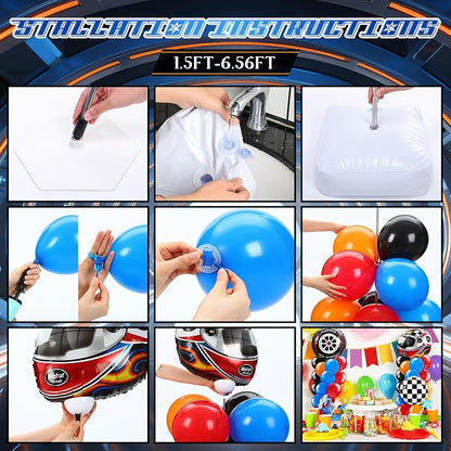 Kasyat 2 Sets Hot Car Balloon Column Stand Kit - Image 4