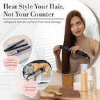 Heat Resistant Mat - Curling Iron Holder - Silicone Heat Resistant Mat - Makeup Mat - Hot Tools Mat - Hot Tools Flat Iron Holder - Vanity Decor - Vanity Accessories