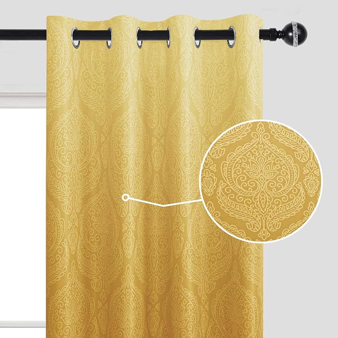 DWCN 100% Blackout Curtains for Bedroom 84 Inch - Image 7