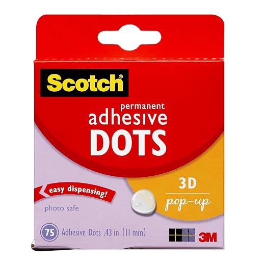 Scotch Adhesive Dots by Unknown