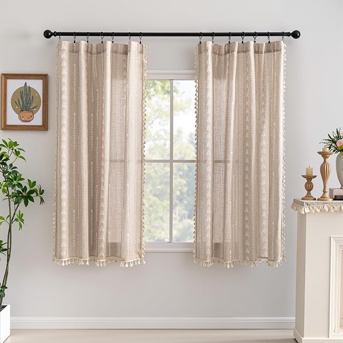 Boho Curtains 63 inch Long - Image 6
