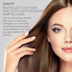PURA D'OR ORGANIC Rosehip Seed Oil Hair Relaxer (4 Oz x2 = 8 Oz) 100% Pure Cold Pressed USDA Certified All Natural Anti-Aging, Scar Treatment, Gua Sha Massage, Face, Hair & Skin - Women & Men