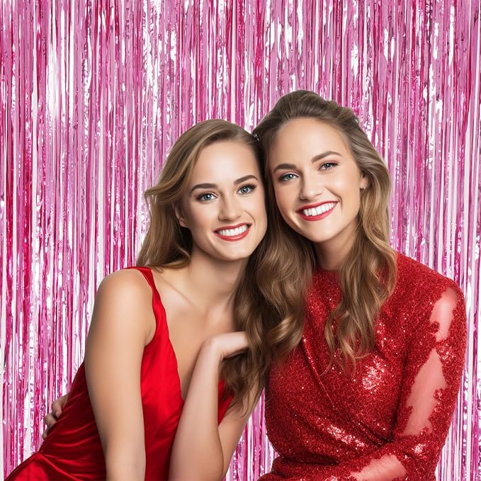 DECOCKRAT 2 Pack Foil Fringe Backdrop - Image 4