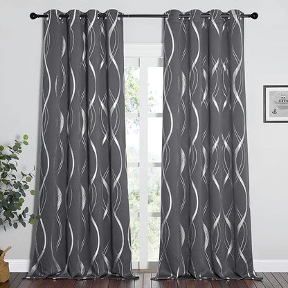 NICETOWN Extra Long Blackout Curtains - Image 2