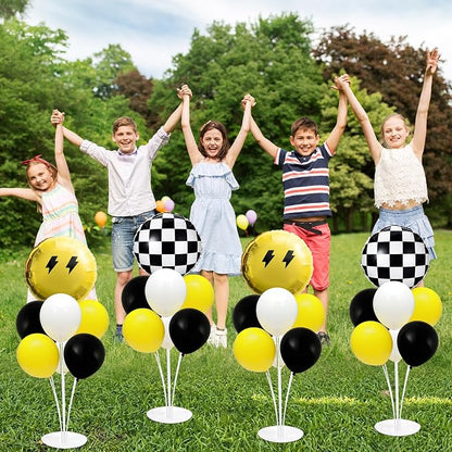 4 Sets Smile Party Balloons Stand Kit - Image 5