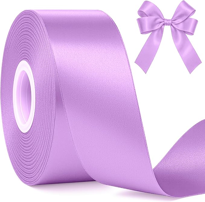 30Yards 1 1/2In Lavender Ribbon by Fullive