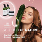 Bio Botanic Oil Range – Magic Conditioner for Straightened Hair with Plant Keratin & Organic Argan Oil, SLS-Free & Salt-Free, Deep Hydration in Just 3 Minutes, Maintains Long-Lasting Smoothness