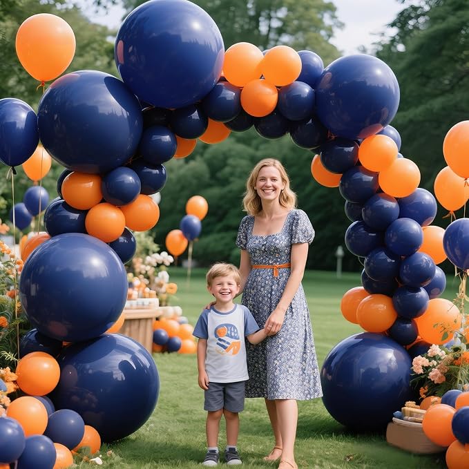 Navy Blue Balloon Arch Kit 111Pcs 18 12 5 Inch Latex Party Balloons Garland - Image 7