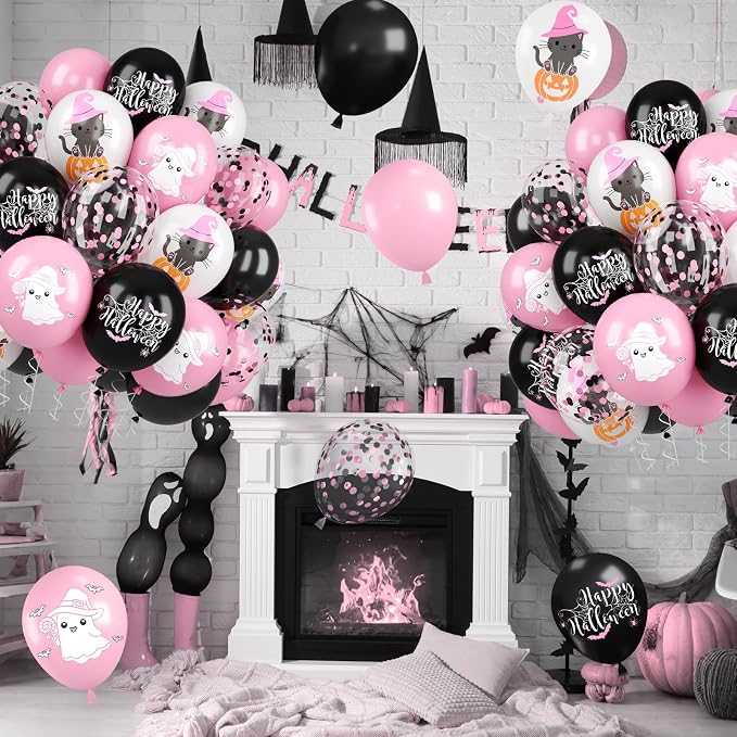 Halloween Balloons, Ghost Printed Balloon - Image 6