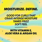Got2B Curled Styling Cream, 6 Fl Oz, Curl Defining & Moisturizing Hair Cream for Coily & Curly Hair, Provides Frizz Control & Soft Feel for Type 3-4 Curls, Made with Vitamin E, Aloe Vera & Argan Oil