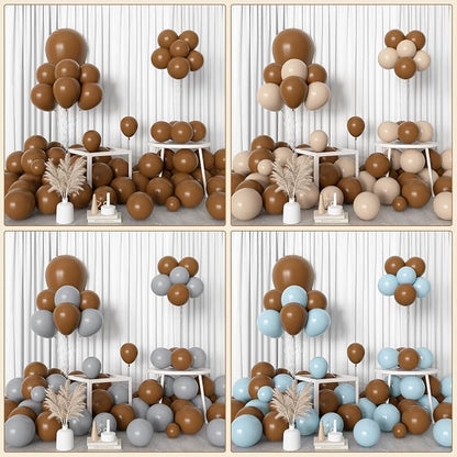 Amandir 153pcs Brown Balloons Arch Garland Kit Different Sizes | 18 12 10 5 - Image 7