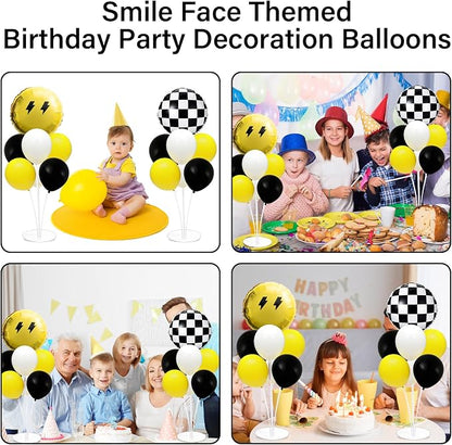 Smile Face Balloons Stand Kit 2 Sets - Image 7
