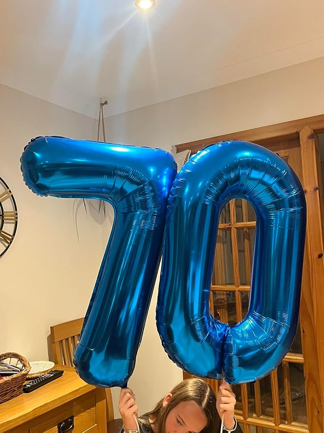 Navy Blue 70 Balloon - Image 2