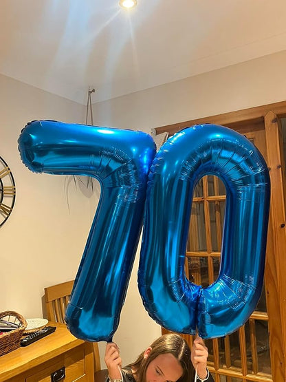 Navy Blue 70 Balloon - Image 2