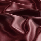 BEDELITE Satin Pillowcase with Zipper, Burgundy King Size Pillow Cases Set of 2, Super Soft and Cooling Similar to Silk Pillow Cases, Gift for Women Men(20x36 Inches)