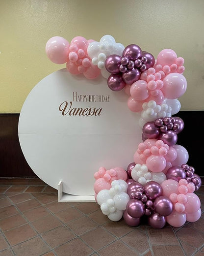 Pink Balloon Arch Kit, Galentine's Day, Valentine's Day, Anniversary Party - Image 7