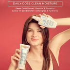 DAILY DOSE Award-Winning Moisture Duo – Leave-In Conditioner Detangler Spray + Deep Conditioning Hair Mask – Hydrates, Restores, and Smooths Dry, Damaged, Color-Treated Hair for All Hair Types