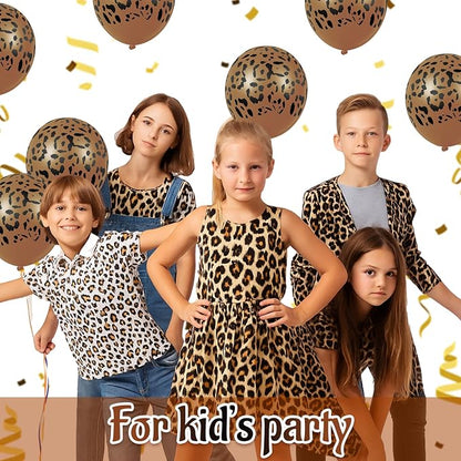 Gejoy 36 Pcs Cheetah Balloons Leopard Print Balloons 12 Inch Spots Latex - Image 6