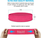 Suddora Sweatbands Set, Moisture Wicking 2 Wristbands and 1 Headband, Breathable Terry Cloth Athletic Bands for Basketball, Tennis, Yoga, Gym, Sweat Bands for Costumes and Cosplay