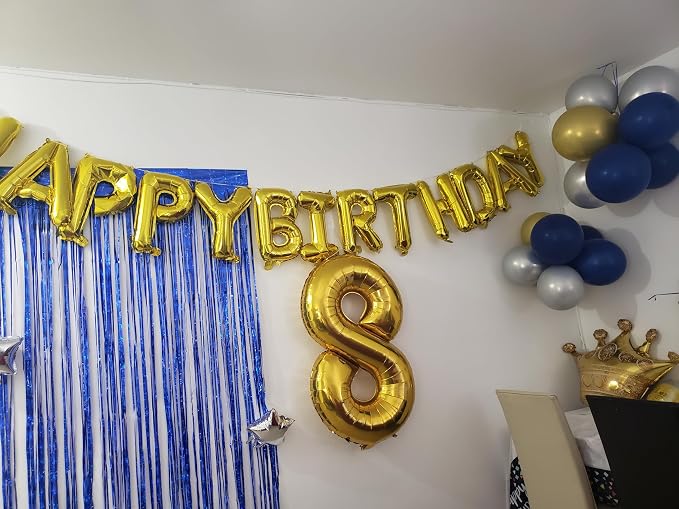 Number Balloon Gold Number 6 for 6 16 Birthday Party Decorations, 40 Inch | - Image 5