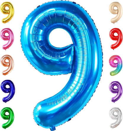 KatchOn Giant Blue Number 9 Balloon by KatchOn