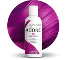 Adore Semi Permanent Hair Color (082 Pink Rose) | Vegan & Cruelty-Free Pink Hair Dye | No Ammonia, No Peroxide, No Alcohol | 4 Fl Oz (Pack of 1)