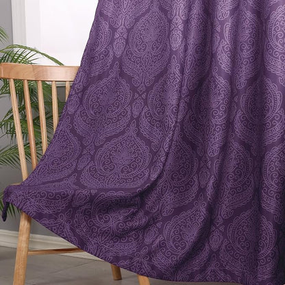 DWCN Ombre Blackout Curtains for Bedroom - Image 3