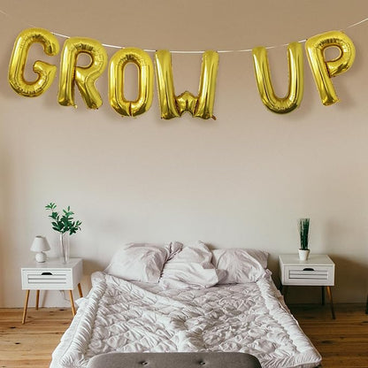 Letter Balloons Gold Party Balloon - Image 4