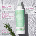 Pacifica Scalp Detox Tonic – Rosemary Apple Cider Scalp Exfoliator, Apple Cider Vinger Hair Rinse w/ Salicylic Acid for Clarifying Build Up, Vegan Treatment and Pre Shampoo Cleanser - 5 oz