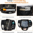 17 inch Small Duffle Bag - Carry On Personal Item Bag for Travel Gym Sport - Camo