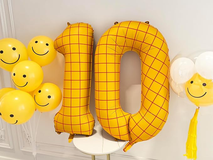 40" Matte Yellow Balloons Toy Inspired Story Theme party Supplies Digital 1 | - Image 5