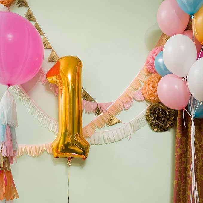 Gold Number 21 Balloon, 40 Inch Large 12/21 Number Foil Mylar Balloons - Image 7