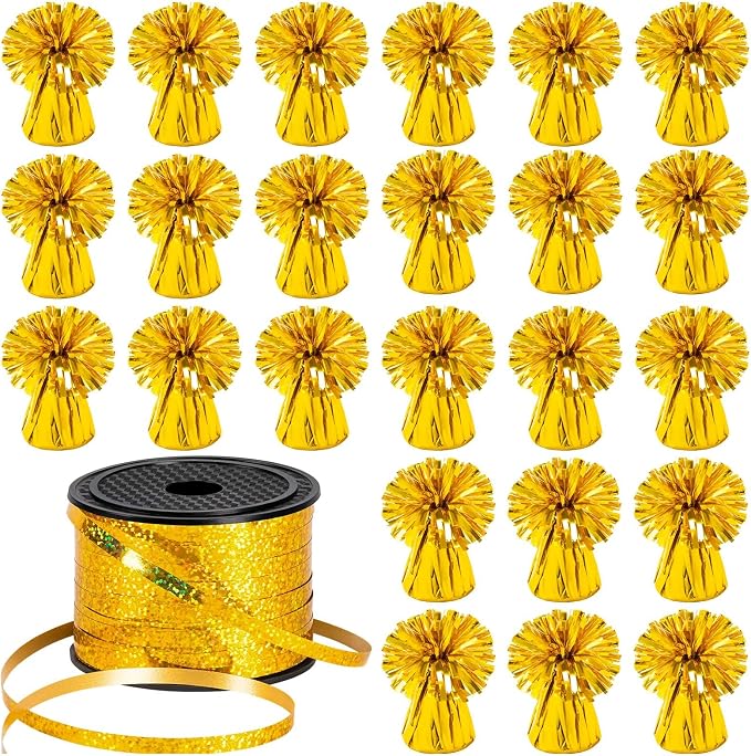24 PCS Balloon Weights Metallic Anchor, Balloon Holder Heavy Weights | by KVCSYAW