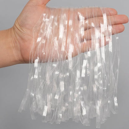 Rubber Bands Large 8inx0.2in Clear Rubber Band 50Pcs - Image 3