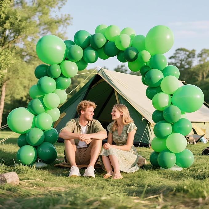 Green Balloon Arch Kit 111Pcs 18 12 5 Inch Latex Party Balloons Garland - Image 6