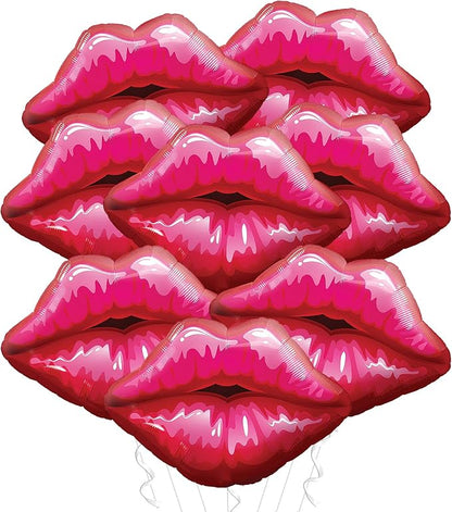 KatchOn Red Lip Balloons 30 Inch by KatchOn