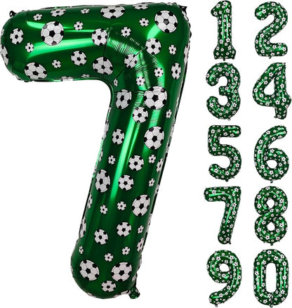 40 Inch Soccer Number 7 Balloons Large Foil Balloon Number 7 Birthday Deco | by Exquisitehighqualitypartydecorationstomeetyoureveryneed%EF%BC%81