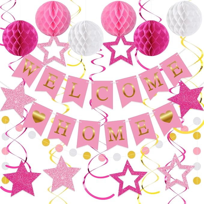 Arrowbash Welcome Home Decorations Welcome Home Banner by Arrowbash