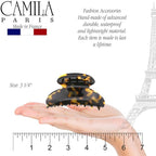 Camila Paris CP3038 French Hair Clip for Women, Tokyo, for Thick Hair for Long Curly Wavy Hair, Girls Hair Claw Clips Jaw, Styling Hair Accessories for Women, Strong Hold No Slip Grip, Made in France