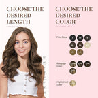 GOO GOO Clip in Hair Extensions Real Human Hair, Remy Human Hair Extensions Clip ins for Women, Natural Human Hair, 14inch 150g 9Pcs, 2/6/2 Balayage Dark Brown to Chestnut Brown